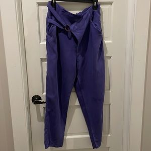 Anthropologie Cupro Wrap Pants Size M